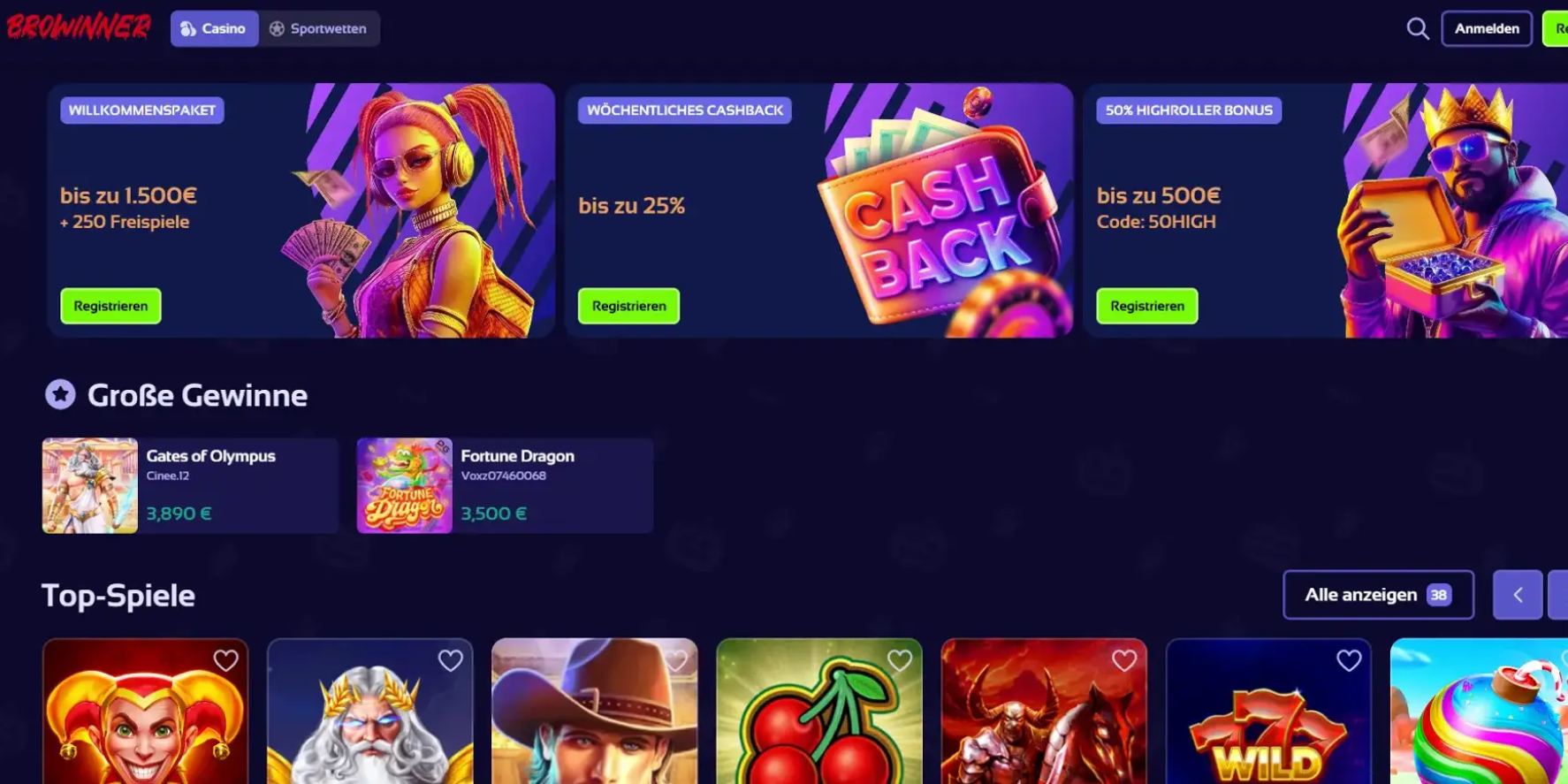 casino ohne lizenz browinner